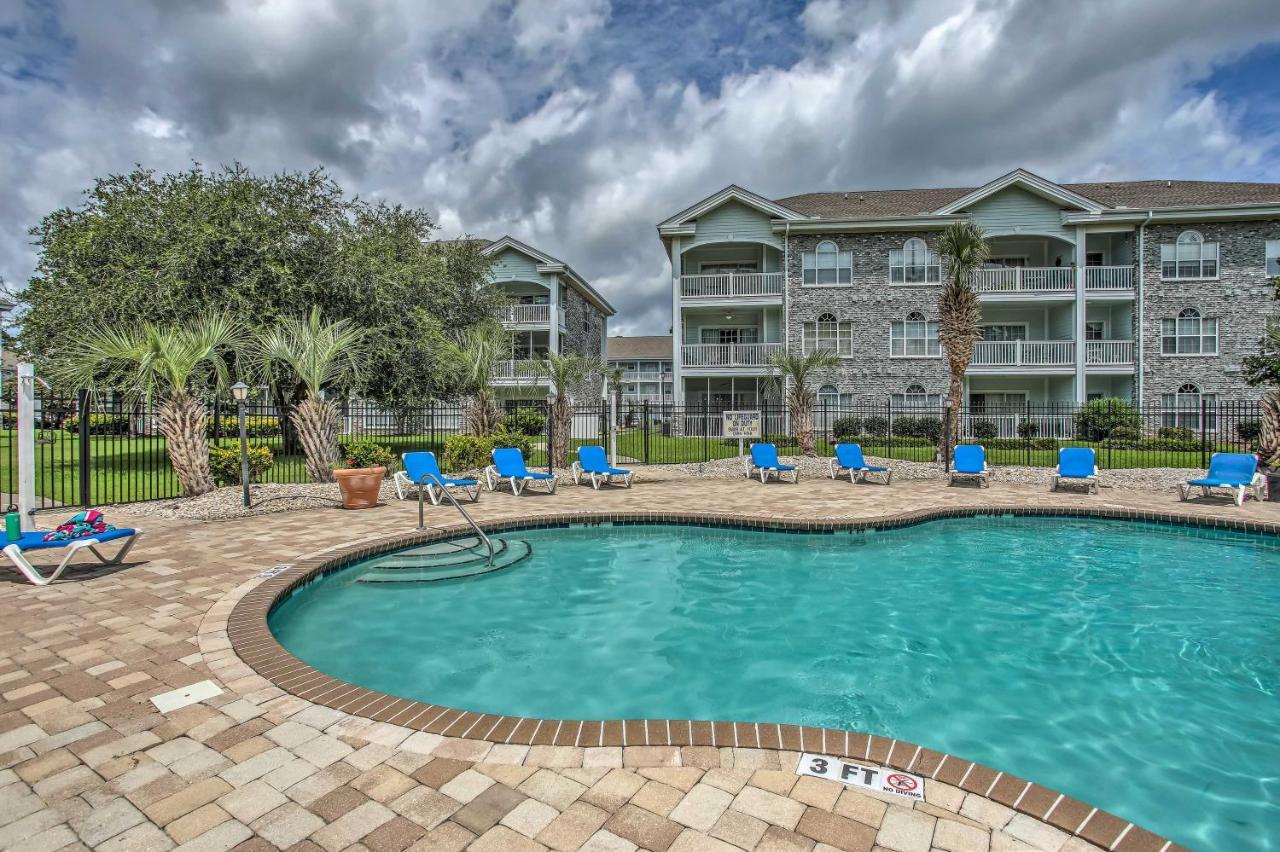 Lovely Myrtle Beach Condo 4 Mi To Boardwalk! Exteriör bild