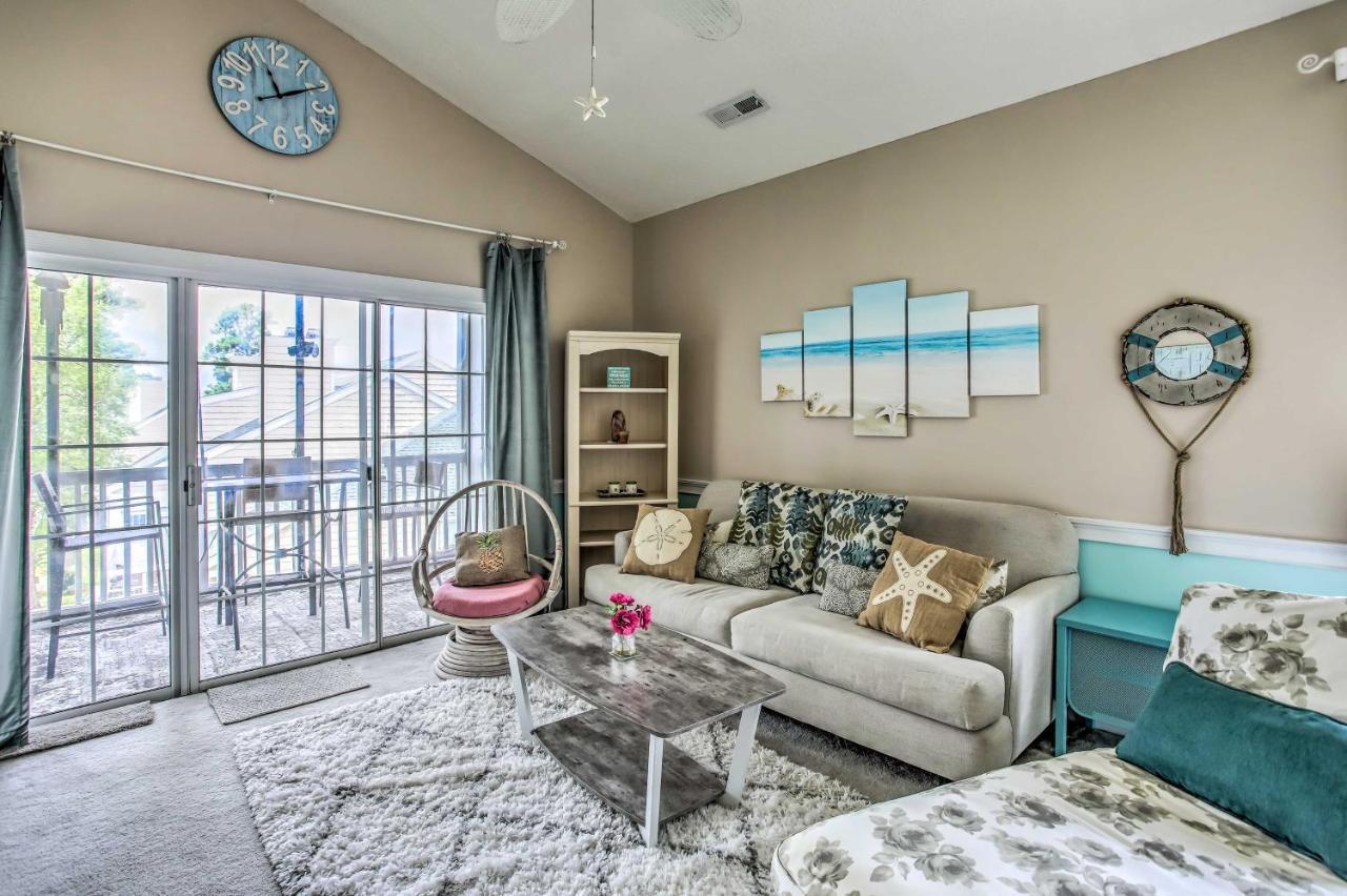 Lovely Myrtle Beach Condo 4 Mi To Boardwalk! Exteriör bild